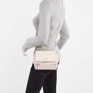 Givenchy Pink Leather Studded Pandora Box Mini Crossbody Bag